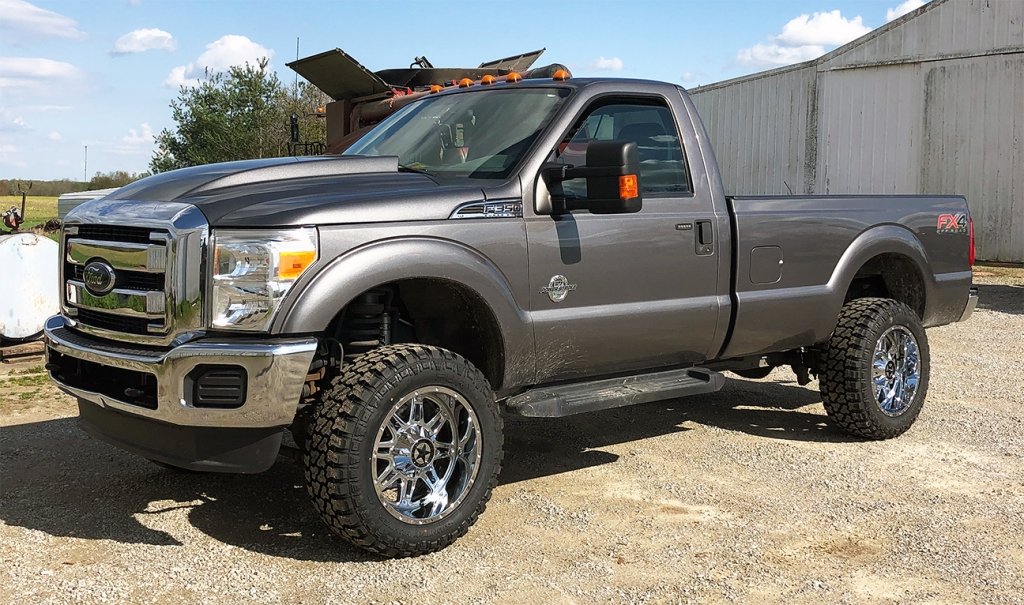 Mitchells 2012 F350, 20×10 Chrome Lonestar Outlaws Lonestar Wheels